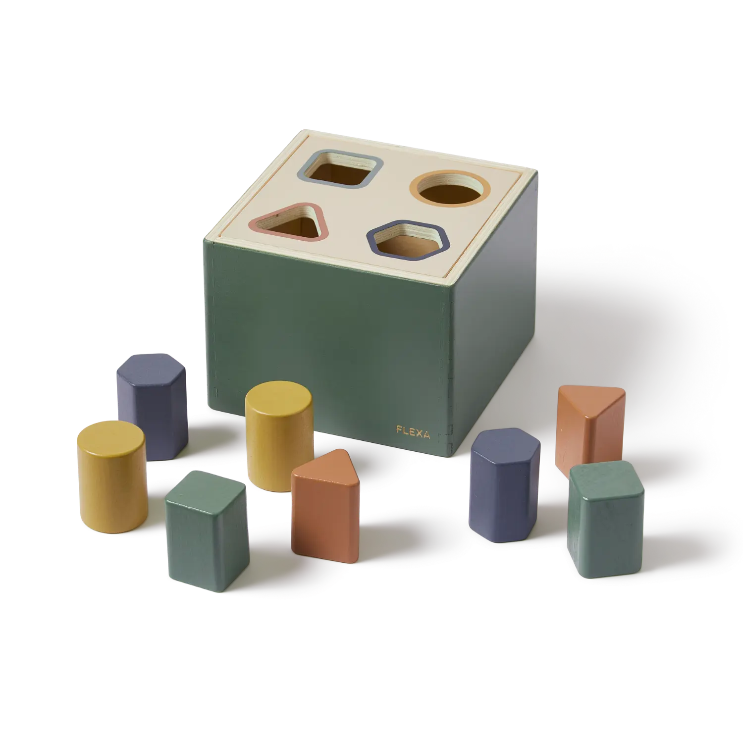 flexa-sortierbox-aus-holz-farben-und-formen image 1