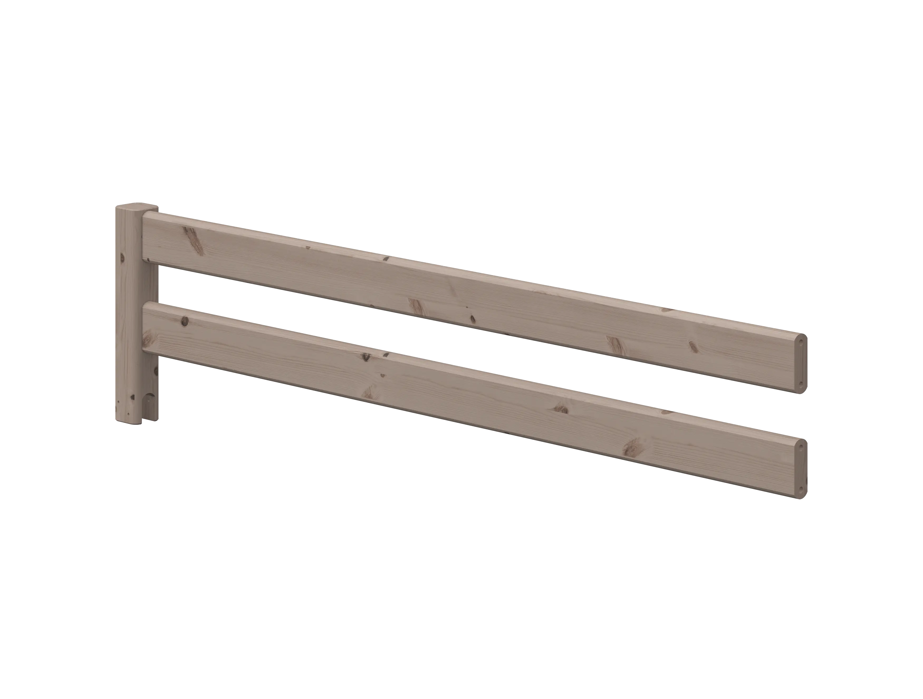 flexa-classic-absturzsicherung-3-4-braun-terra-mittelhohes-bett image 1