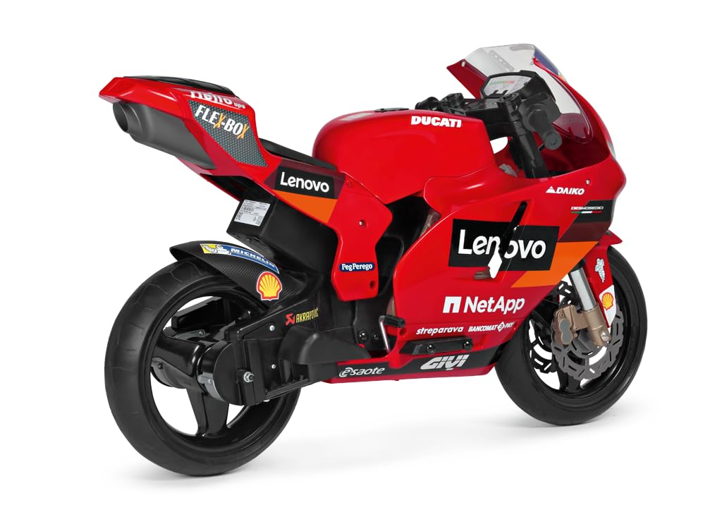peg-perego-ducati-gp-elektromotorrad-12v-mit-st-tzr-dern-ab-3-jahren image 2