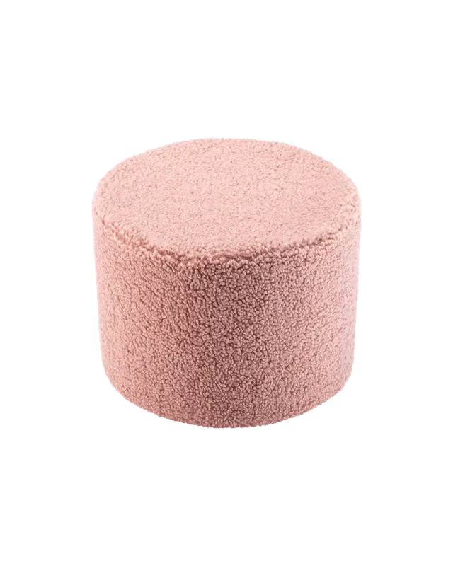 wigiwama-guava-pouf-kinder-hocker-aus-teddy image 1