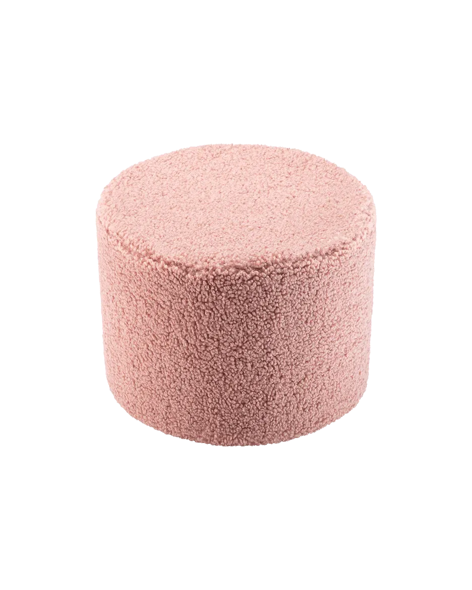wigiwama-guava-pouf-kinder-hocker-aus-teddy image 1