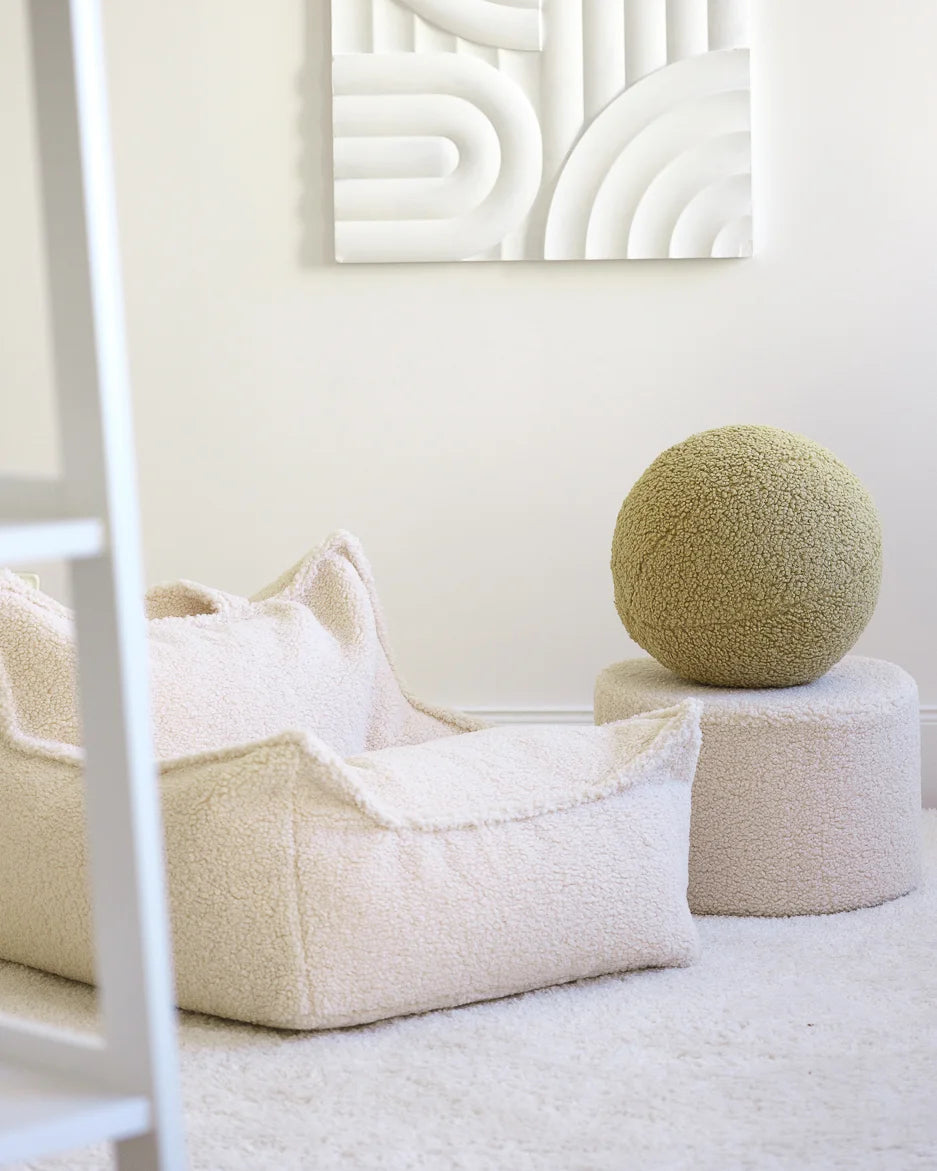 wigiwama-matcha-ballkissen-teddy-ball-cushion image 2