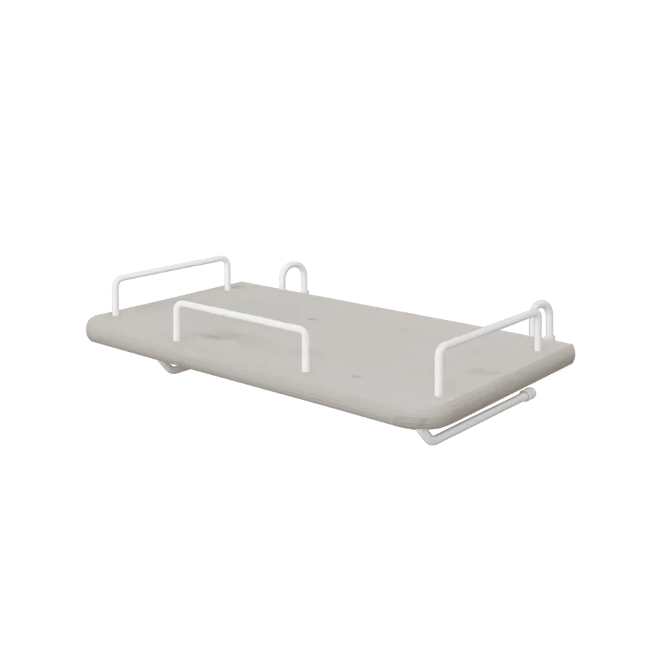 flexa-classic-h-nge-nachttisch-grau-aus-mdf-f-r-betten image 1