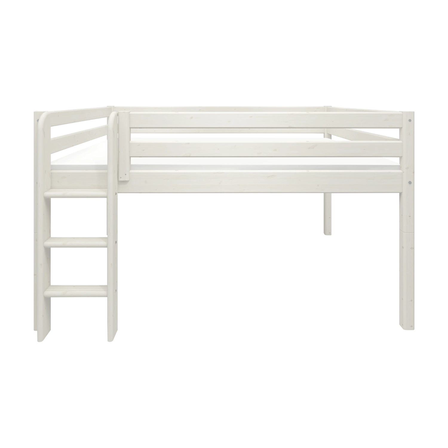 flexa-classic-hochbett-120-cm-140x200-cm-wei-mit-leiter image 8