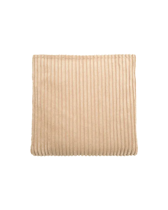 wigiwama-quadratischer-ottomanen-zusatzbezug-brown-sugar-cord-ersatzbezug image 1