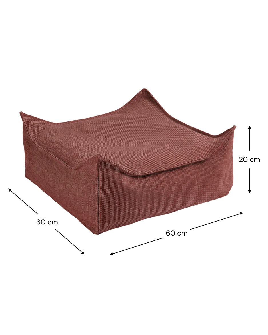 wigiwama-outdoor-sitzsack-hocker-set-pomegranate image 7