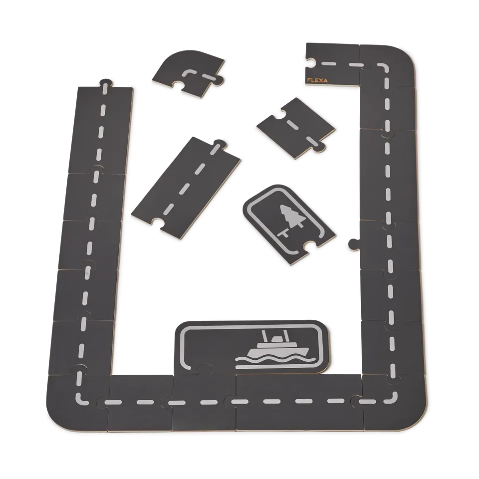 flexa-autorennbahn-holz-beidseitig-bedruckt image 1