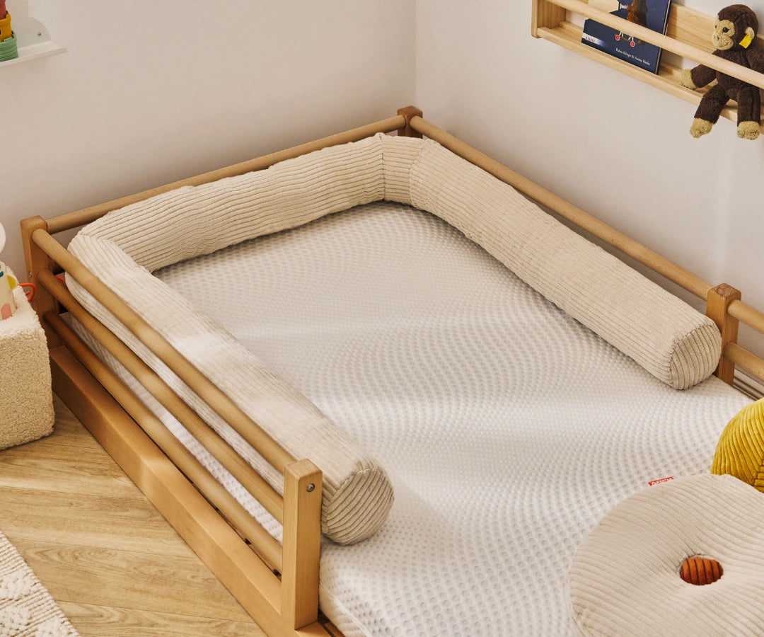 funzy-bettschlange-kuschelweiche-bettrolle-mit-cordbezug-f-r-kinderbett image 2