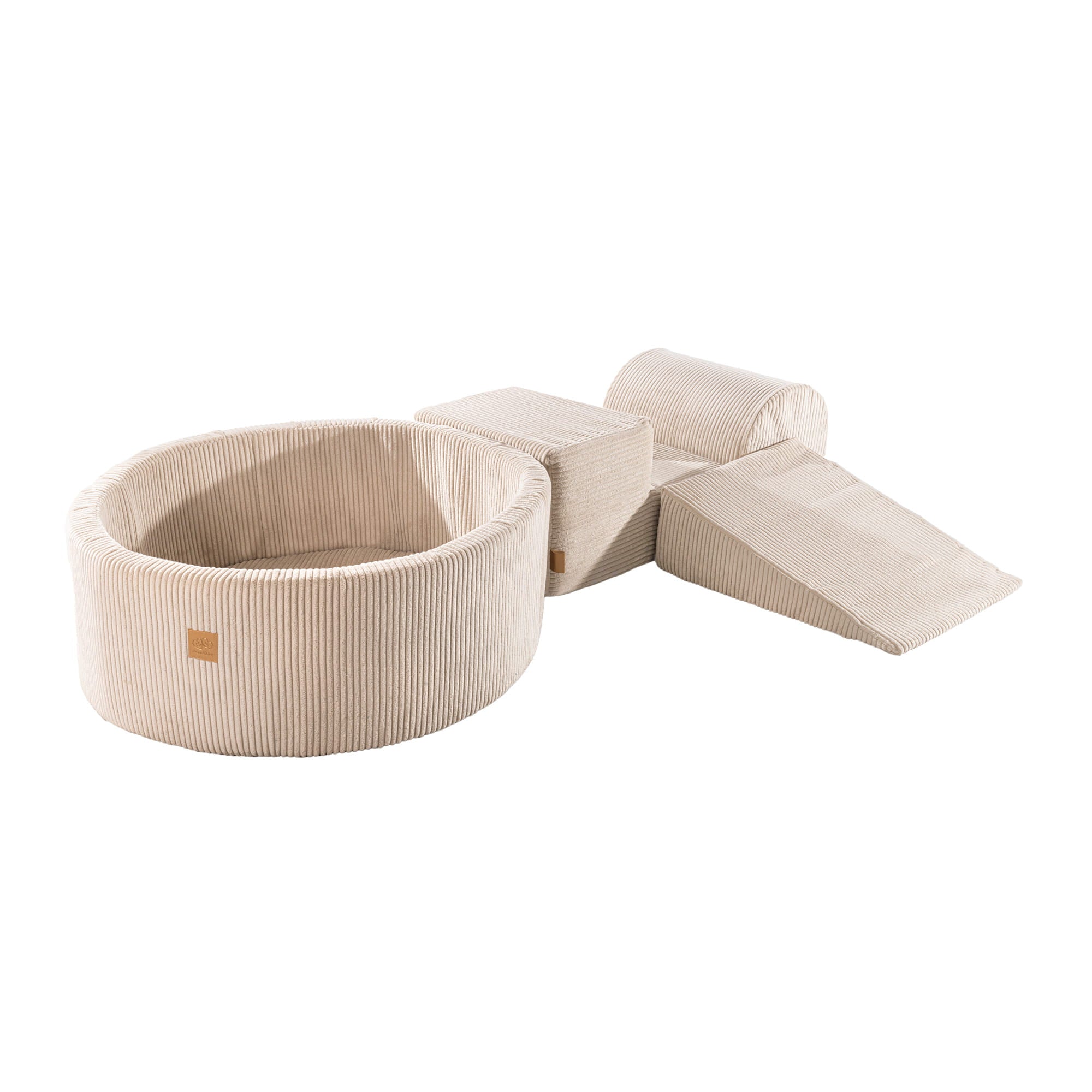 meowbaby-sthetik-cord-schaumspielset-mit-b-llebad-90x30-cm-inkl-200-b-lle-fertig image 4