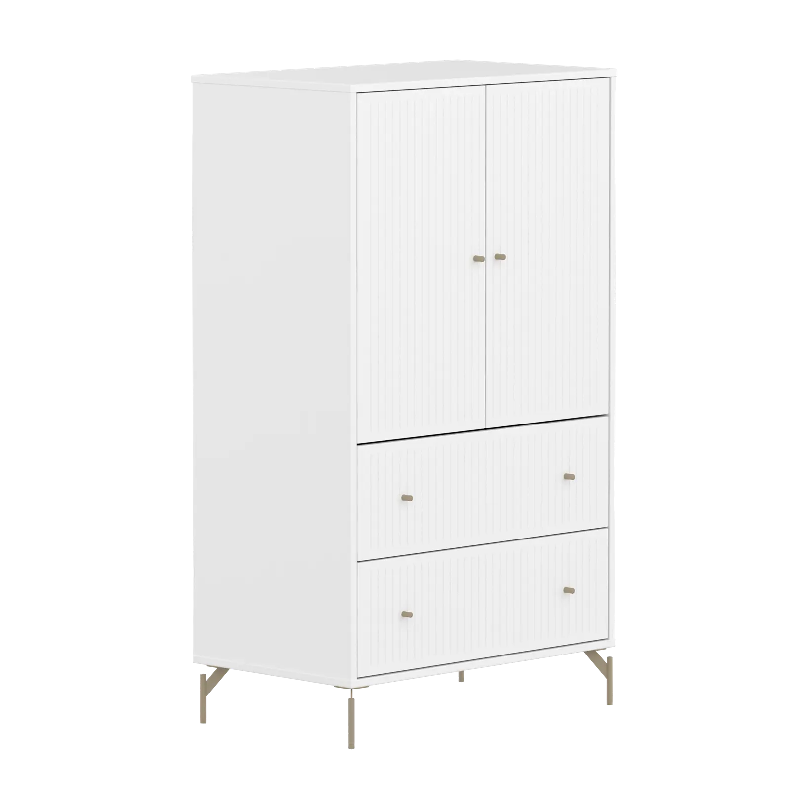 flexa-saga-schrank-2-t-ren-2-schubladen-rillen-oat-f-e-griffe-wei image 3