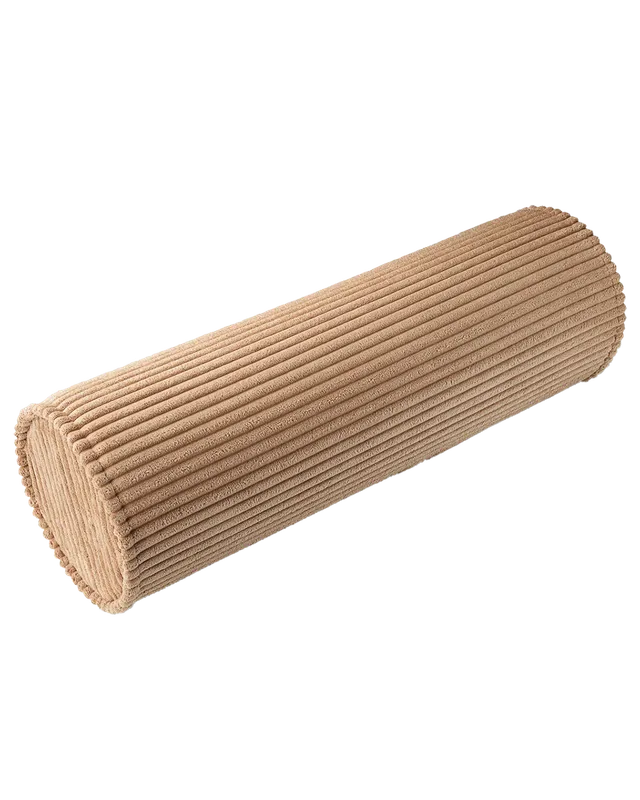 wigiwama-toffee-rollkissen-bolster-kissen-aus-cord image 1