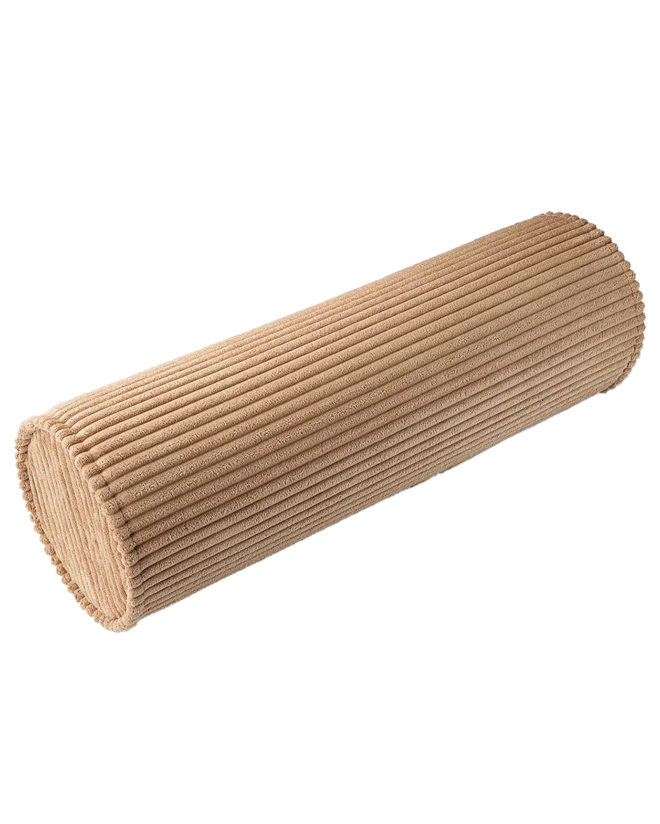 wigiwama-toffee-rollkissen-bolster-kissen-aus-cord image 1
