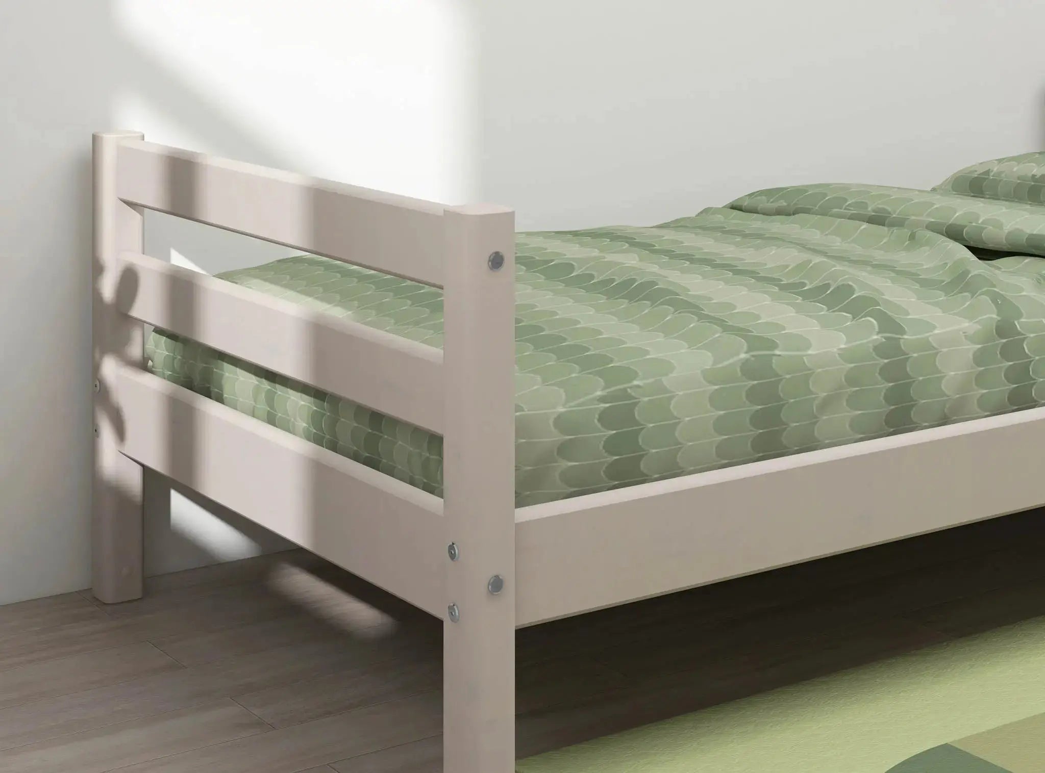 flexa-classic-einzelbett-90x200-cm-grau-mit-lattenrost image 4