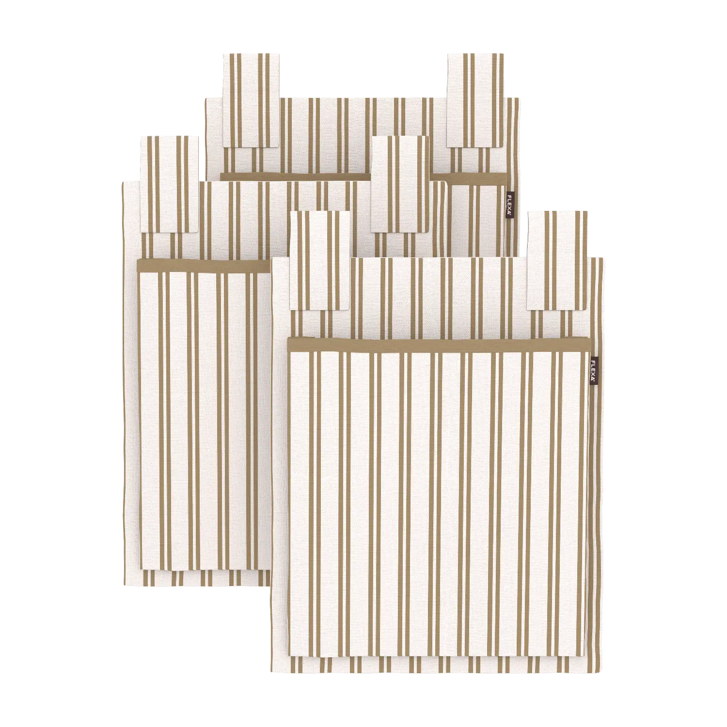 flexa-dawn-betttaschen-3er-set-stripes image 4