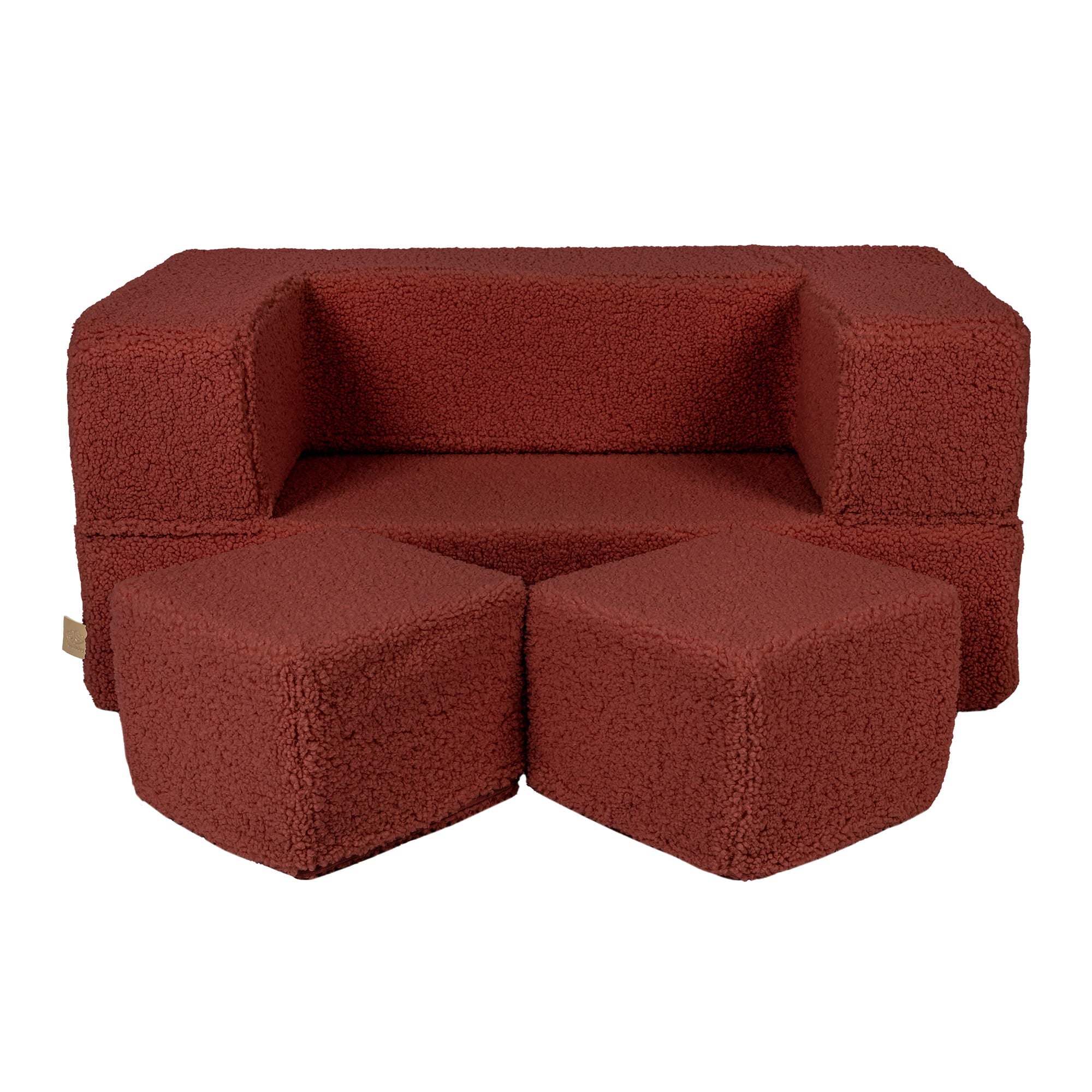 meowbaby-spielsofa-cube-bearly-braun-kindersofa-aus-schaumstoff image 1