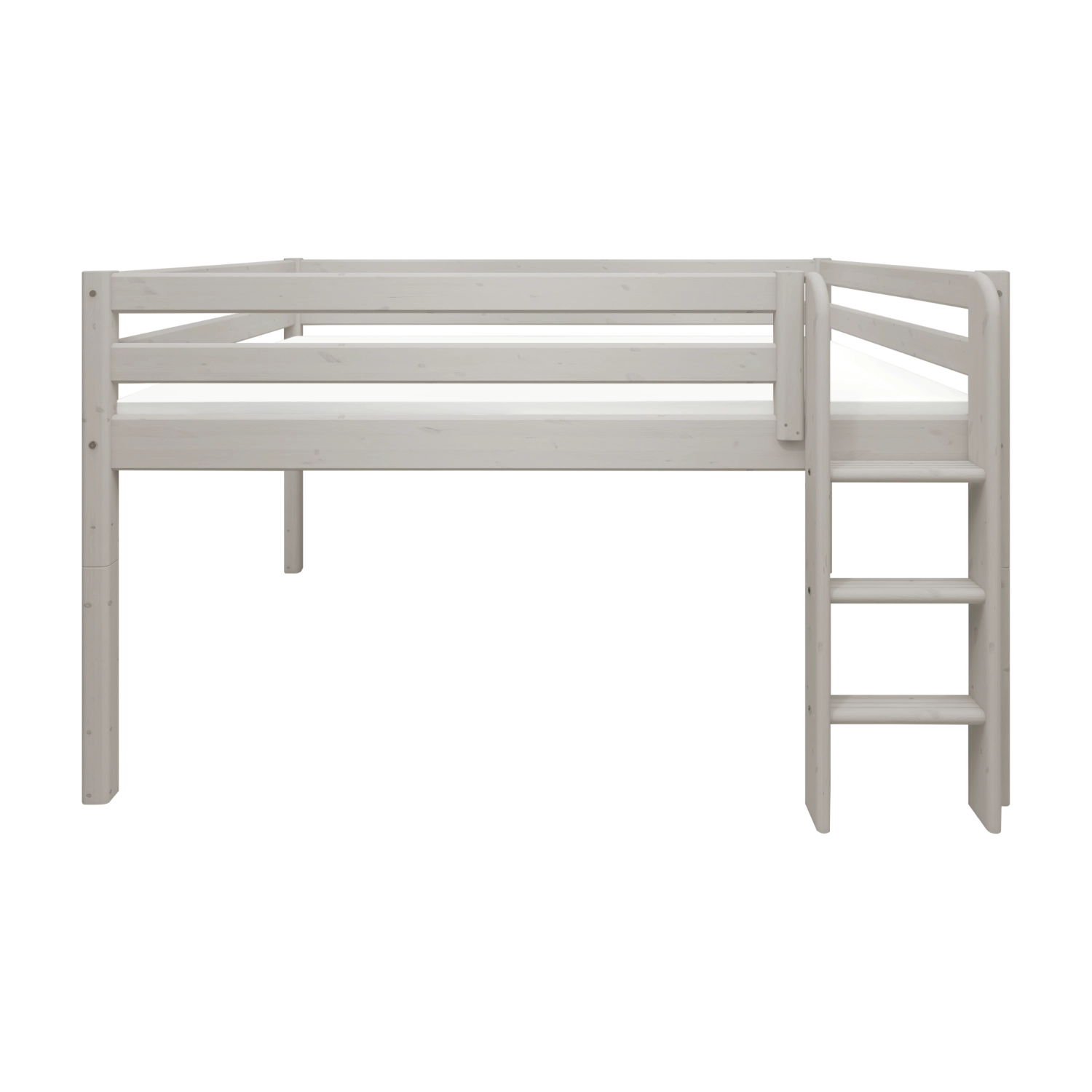 flexa-classic-hochbett-120-cm-140x200-cm-grau-mit-leiter-und-absturzsicherung image 5