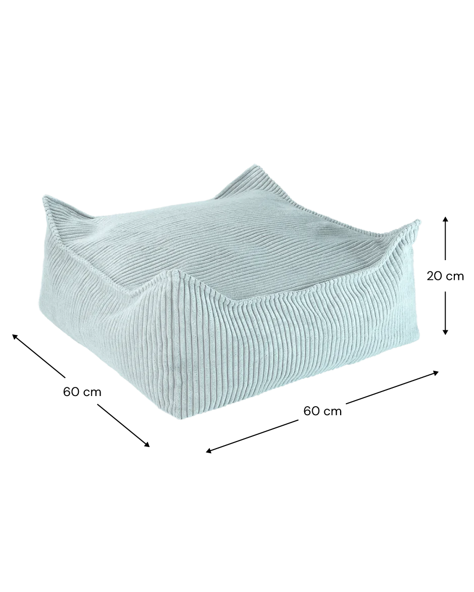 wigiwama-sitzsack-hocker-set-peppermint-green-cord image 5
