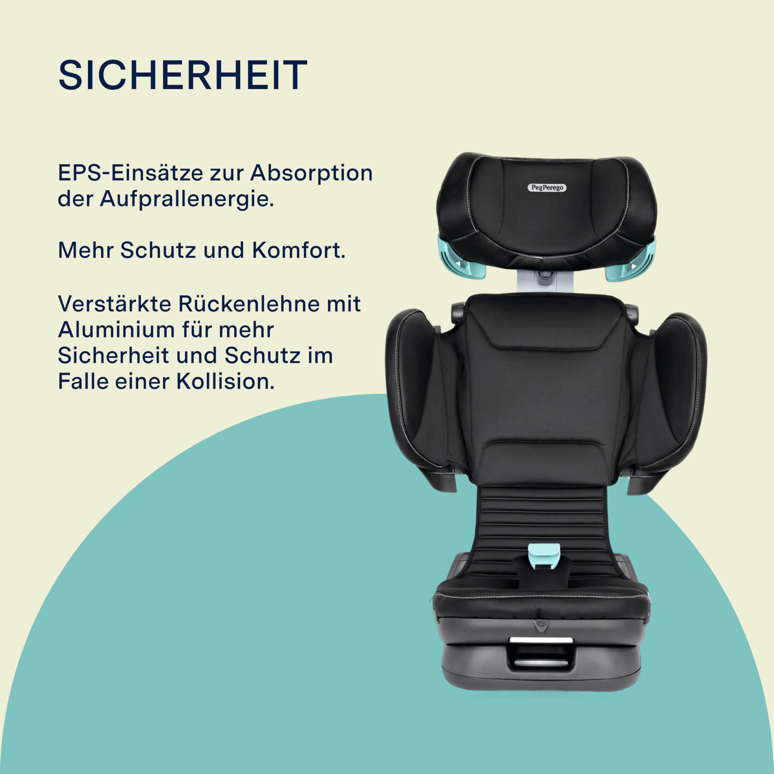 peg-perego-viaggio-flex-isofix-autositz-100-150-cm-licorice image 5