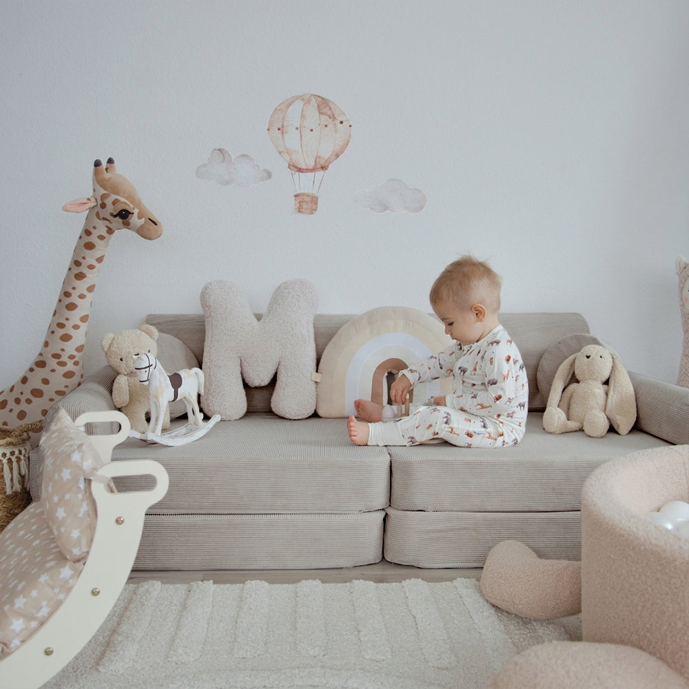 meowbaby-spielsofa-cord-premium-slim-cord-edition-160x76x52-cm image 1