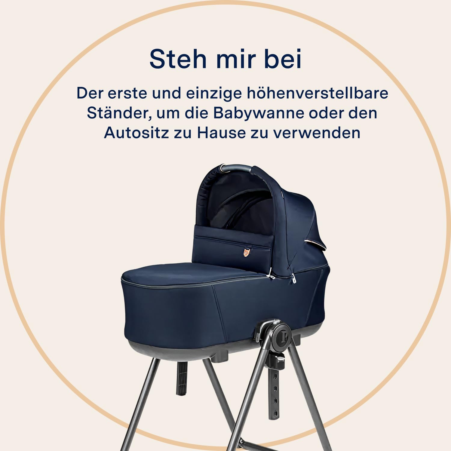 peg-perego-stand-by-me-h-henverstellbarer-st-nder-f-r-babywanne-und-babyschale image 2