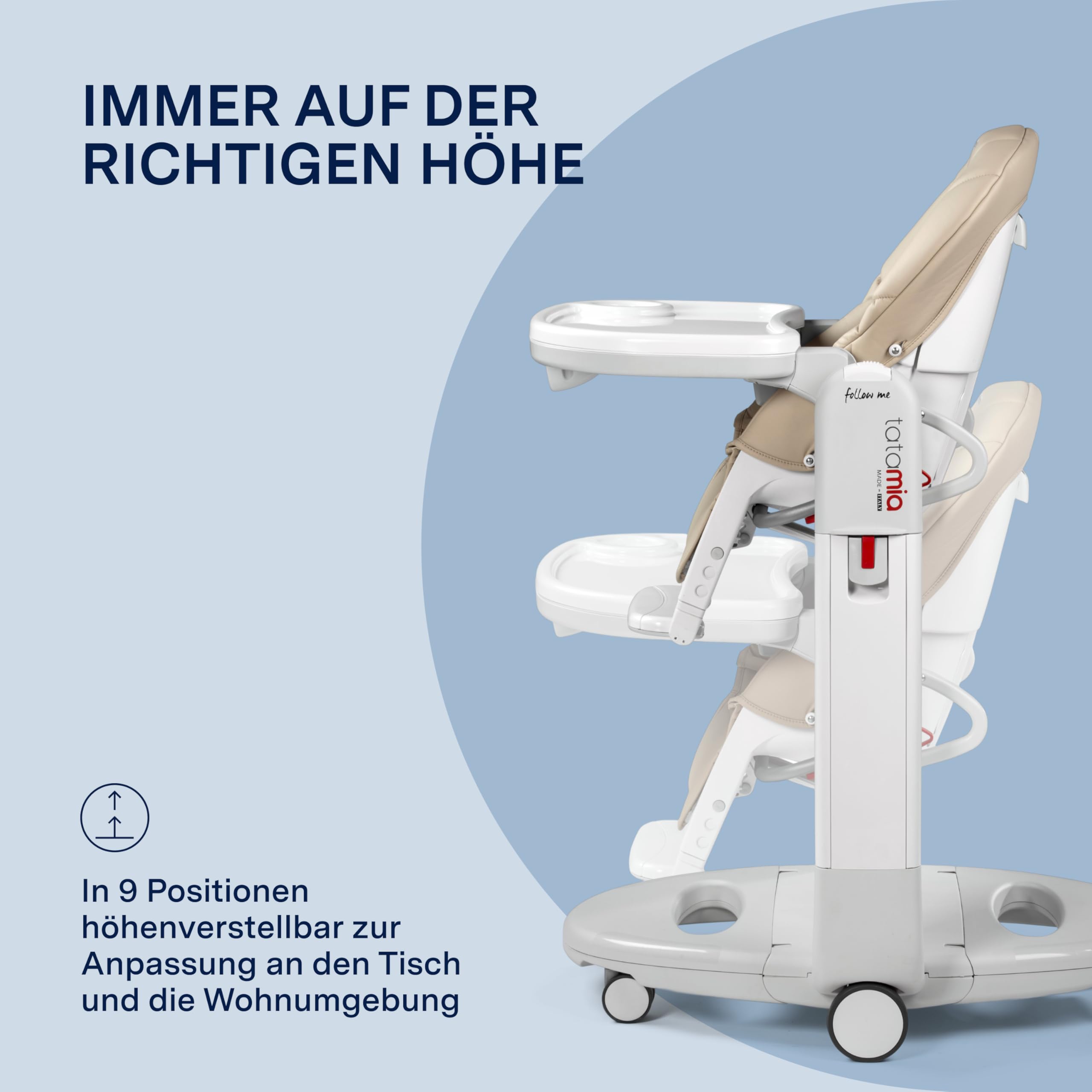 peg-perego-tatamia-follow-me-hochstuhl-3-in-1-astral-0-3-jahre image 4