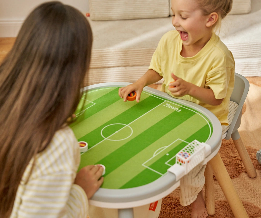 funzy-spieltischplatte-fu-ball-beidseitige-filz-spielfeldplatte-mit-zubeh-r-set image 4