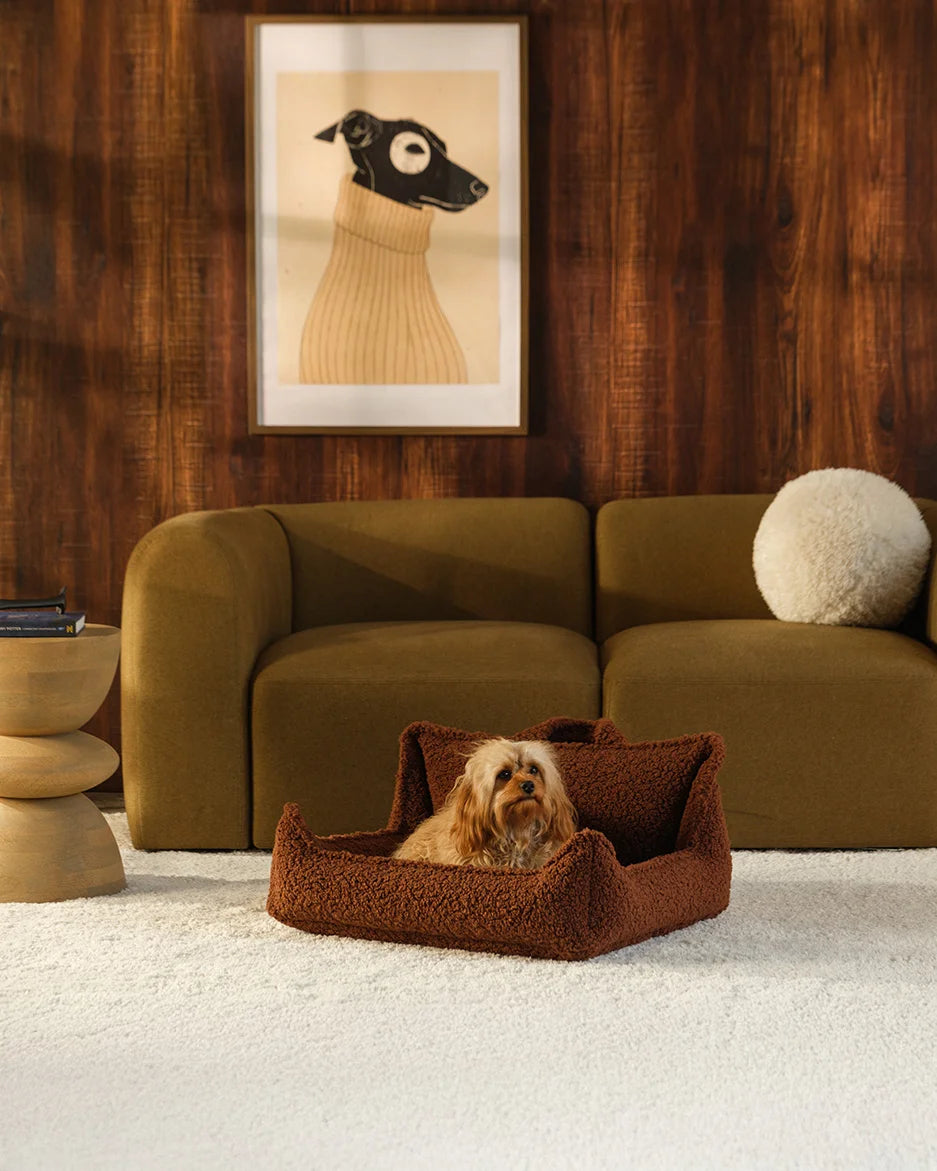 wigiwama-pet-club-chair-m-warm-hazel-designer-hundebett-teddy image 2