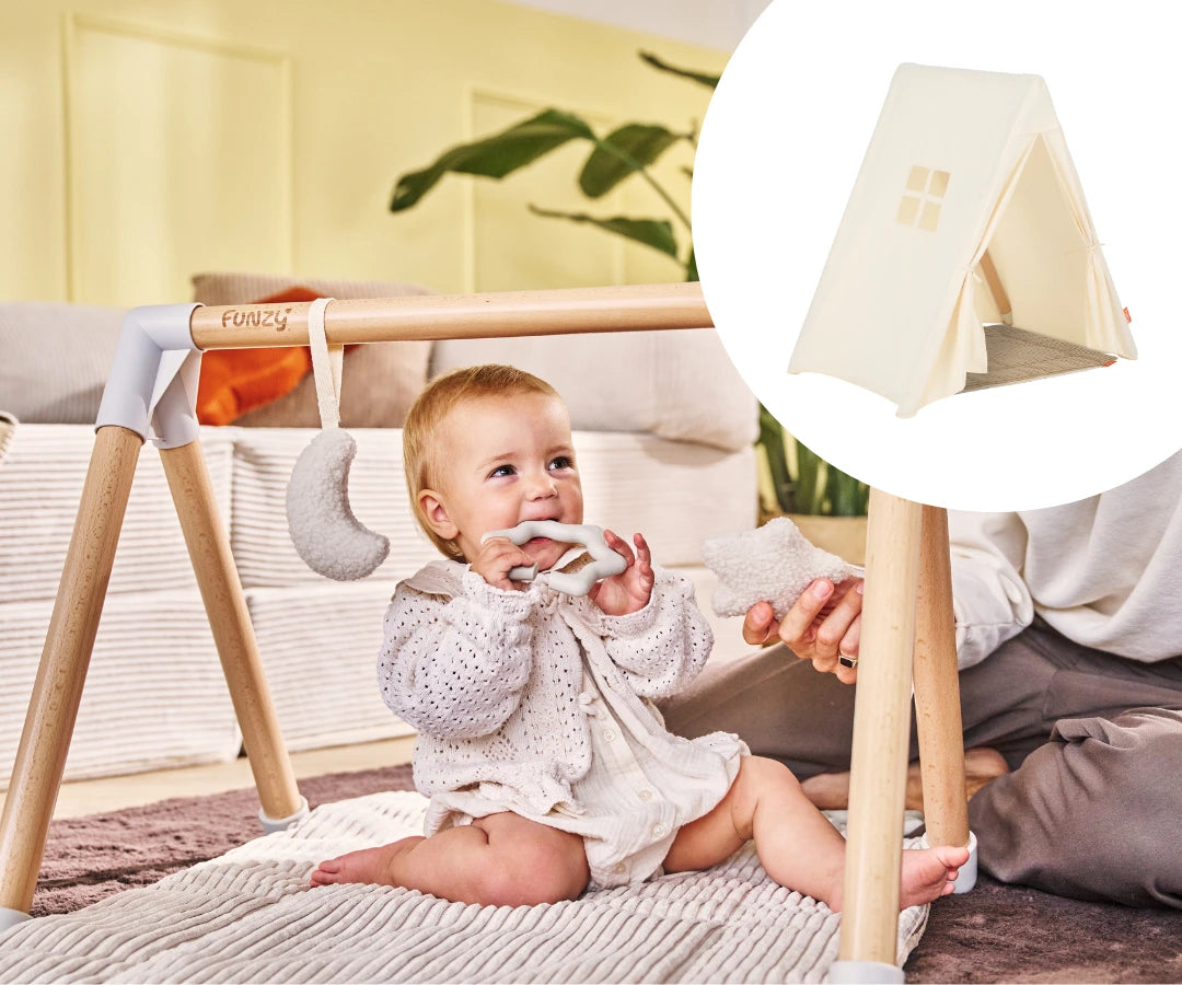 funzy-spielbogen-tipi-set-spielbogen-aus-buchenholz-mit-canvas-tipi image 2