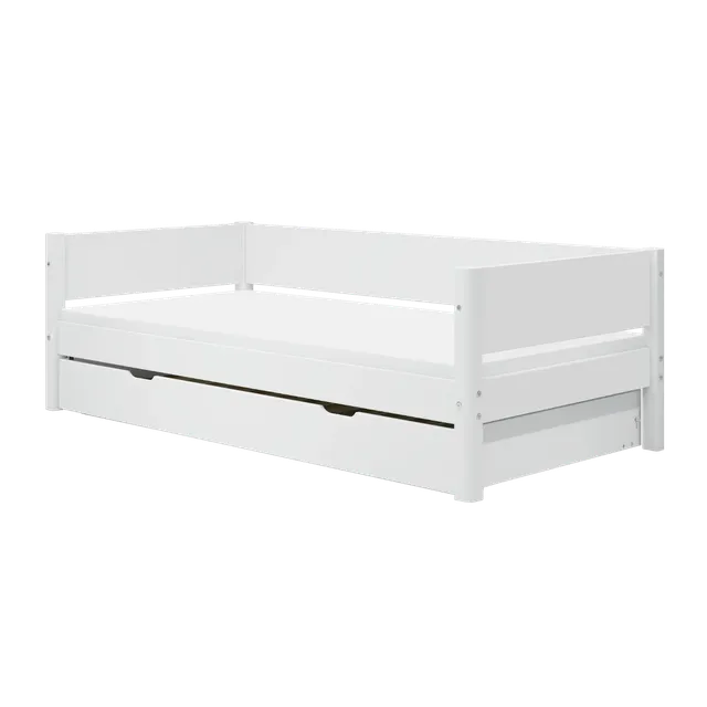 flexa-classic-einzelbett-90x200-cm-mit-ausziehbett-90x190-cm-wei image 1