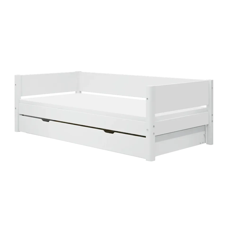 flexa-classic-einzelbett-90x200-cm-mit-ausziehbett-90x190-cm-wei image 1