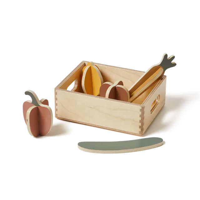 flexa-play-holz-gem-se-set-paprika-gurke-zitrone-tomate-karotte image 1