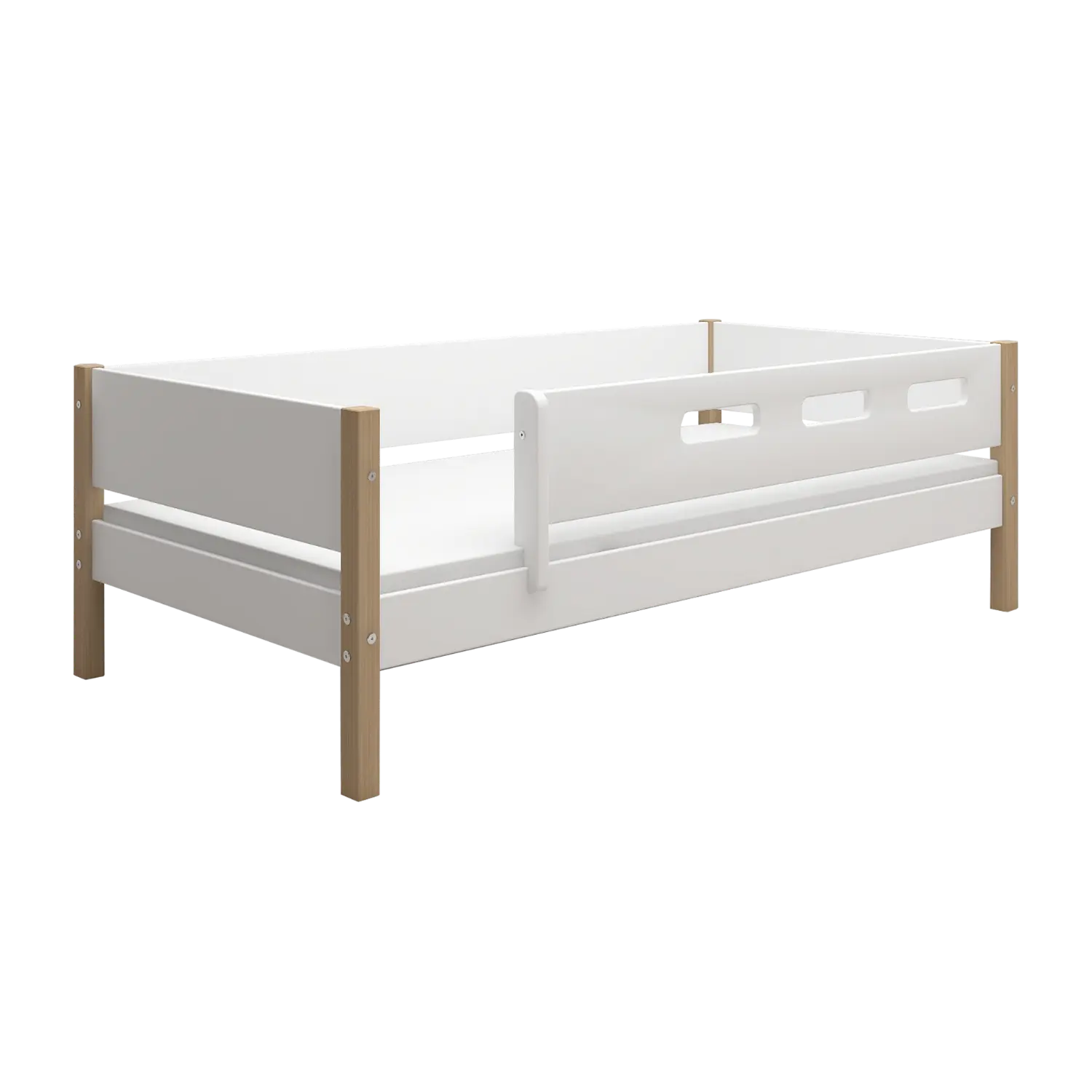flexa-nor-einzelbett-mit-absturzsicherung-90x200-cm-wei-eiche image 3
