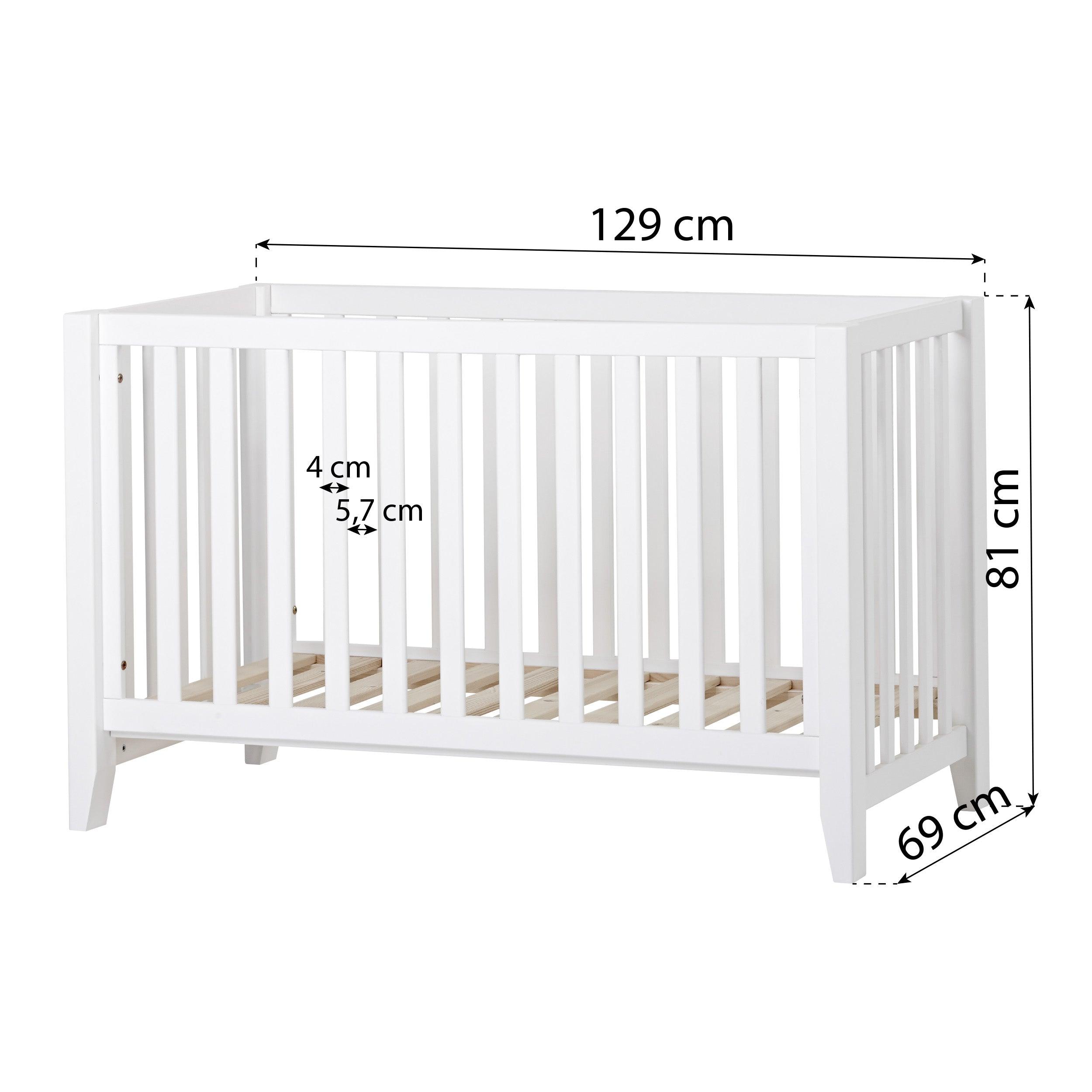hoppekids-anton-babybett-60x120-wei image 7