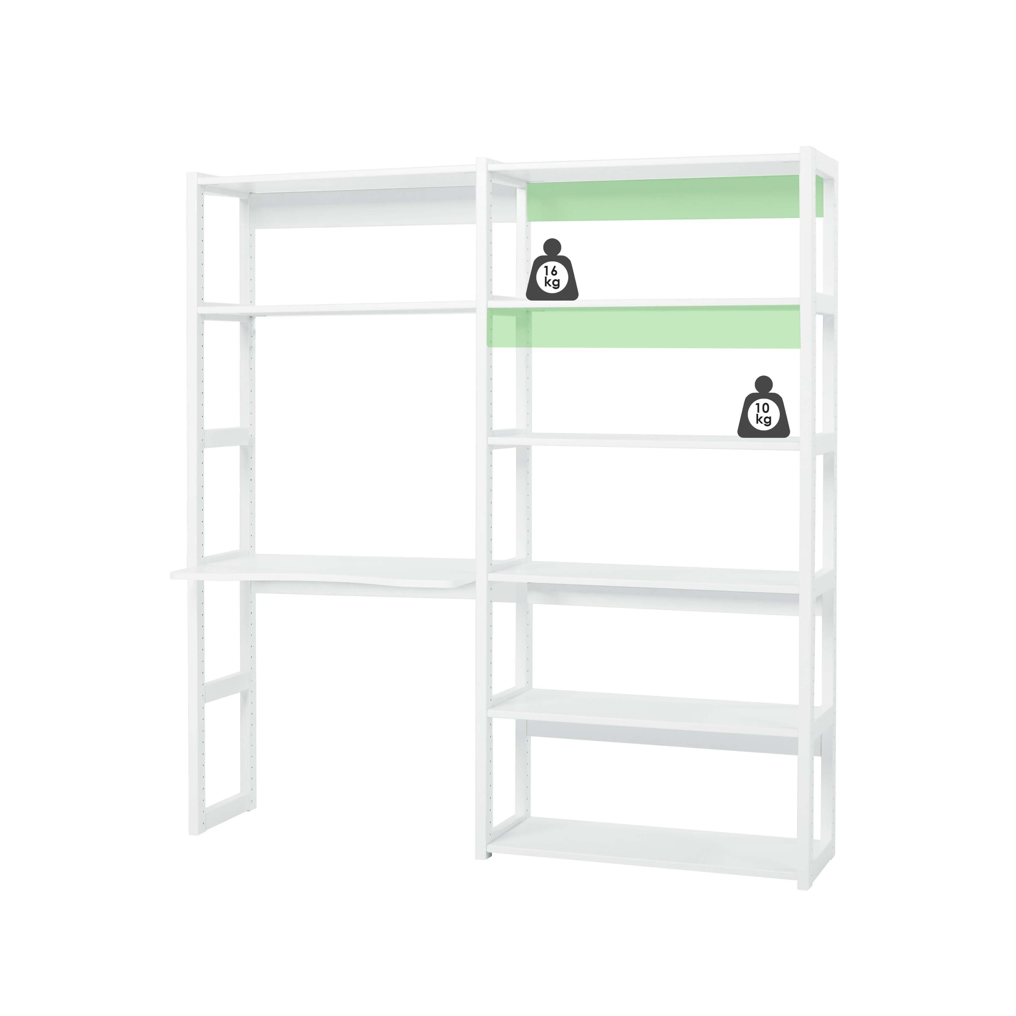 hoppekids-storey-regalsystem-set-4-b-den-2-st-tzstangen-80-cm-wei image 4