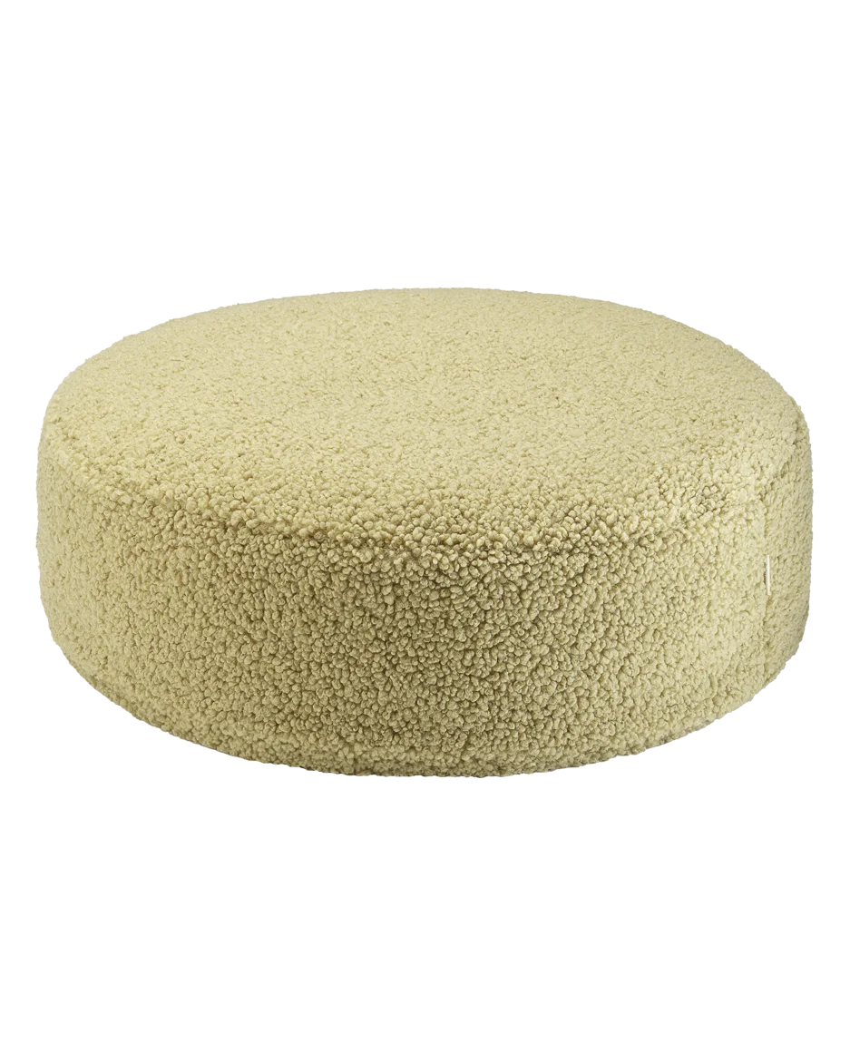 wigiwama-ottomane-matcha-runder-kinder-hocker-aus-teddy-stoff image 1