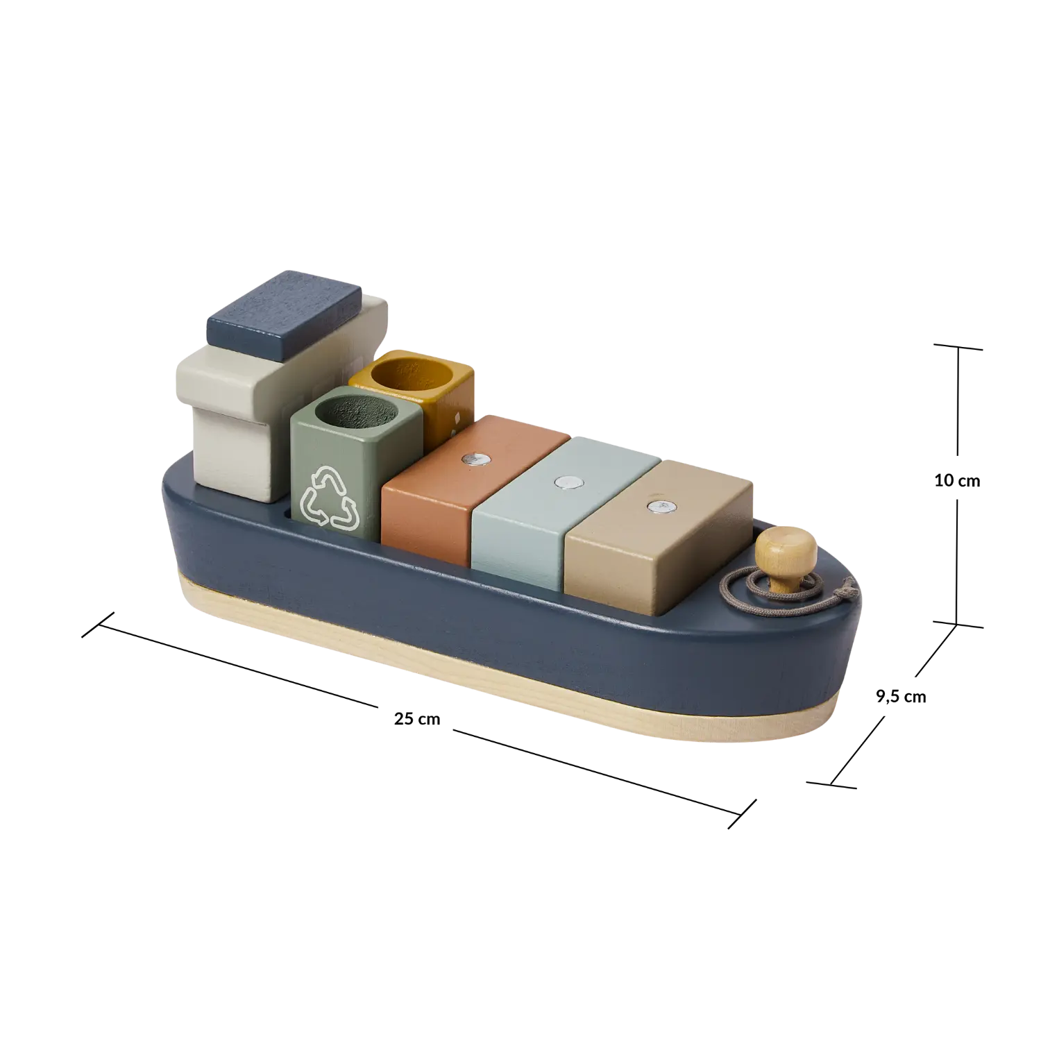 flexa-containerschiff-holz-spielzeug-mit-5-magnet-containern image 8