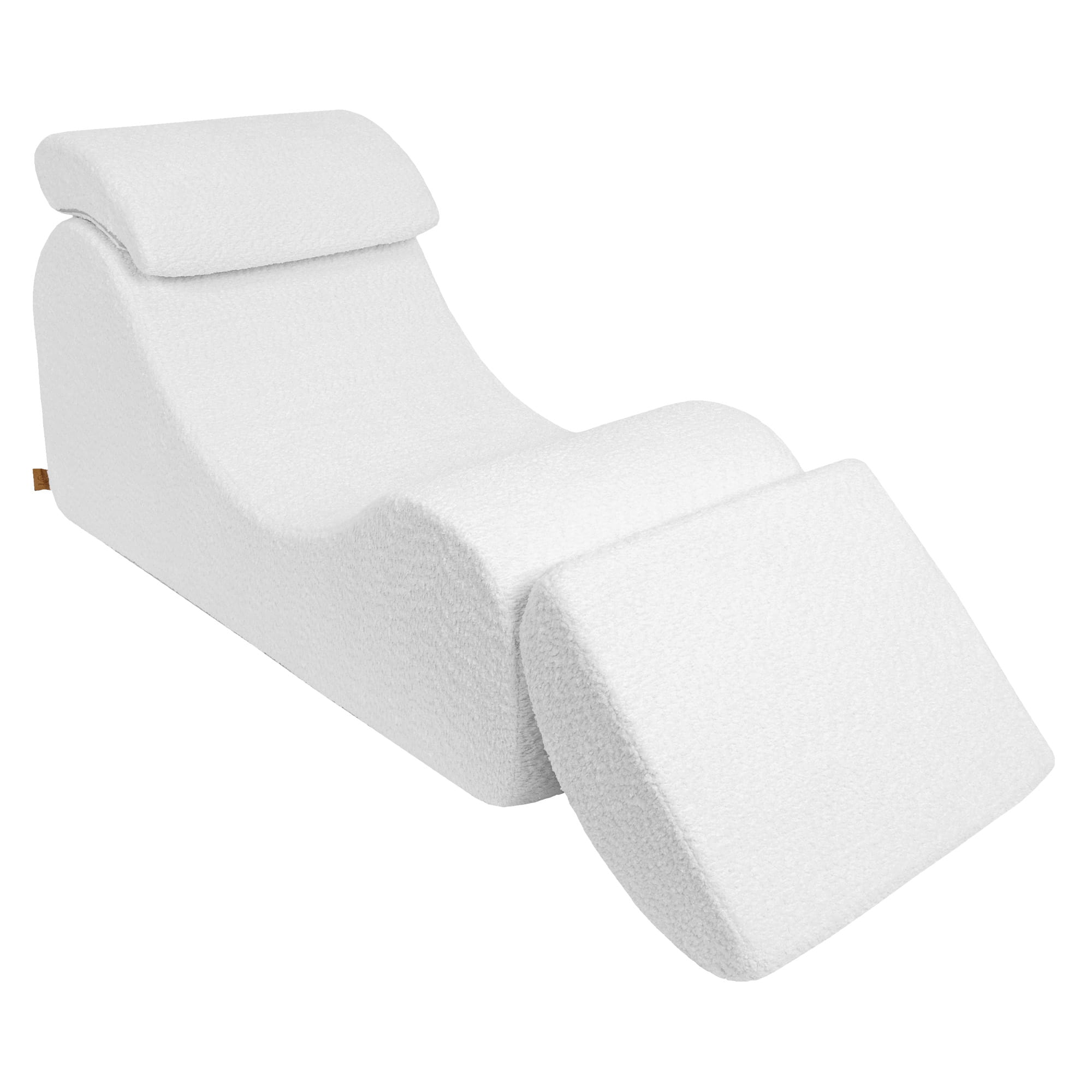 meowbaby-wave-lounger-boucl-designer-sessel-creme-wei image 6