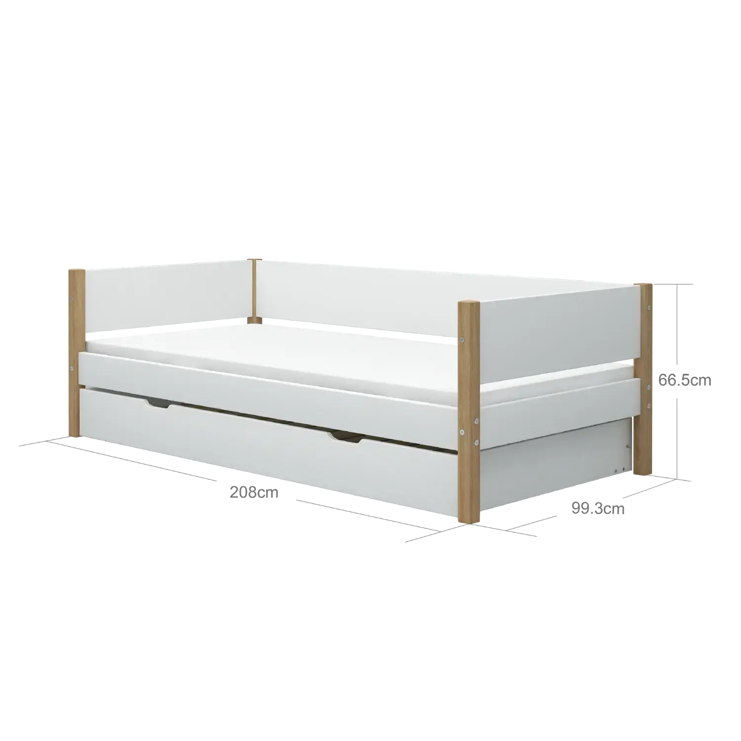 flexa-nor-einzelbett-90x200-cm-mit-ausziehbett-90x190-cm-wei-eiche image 6