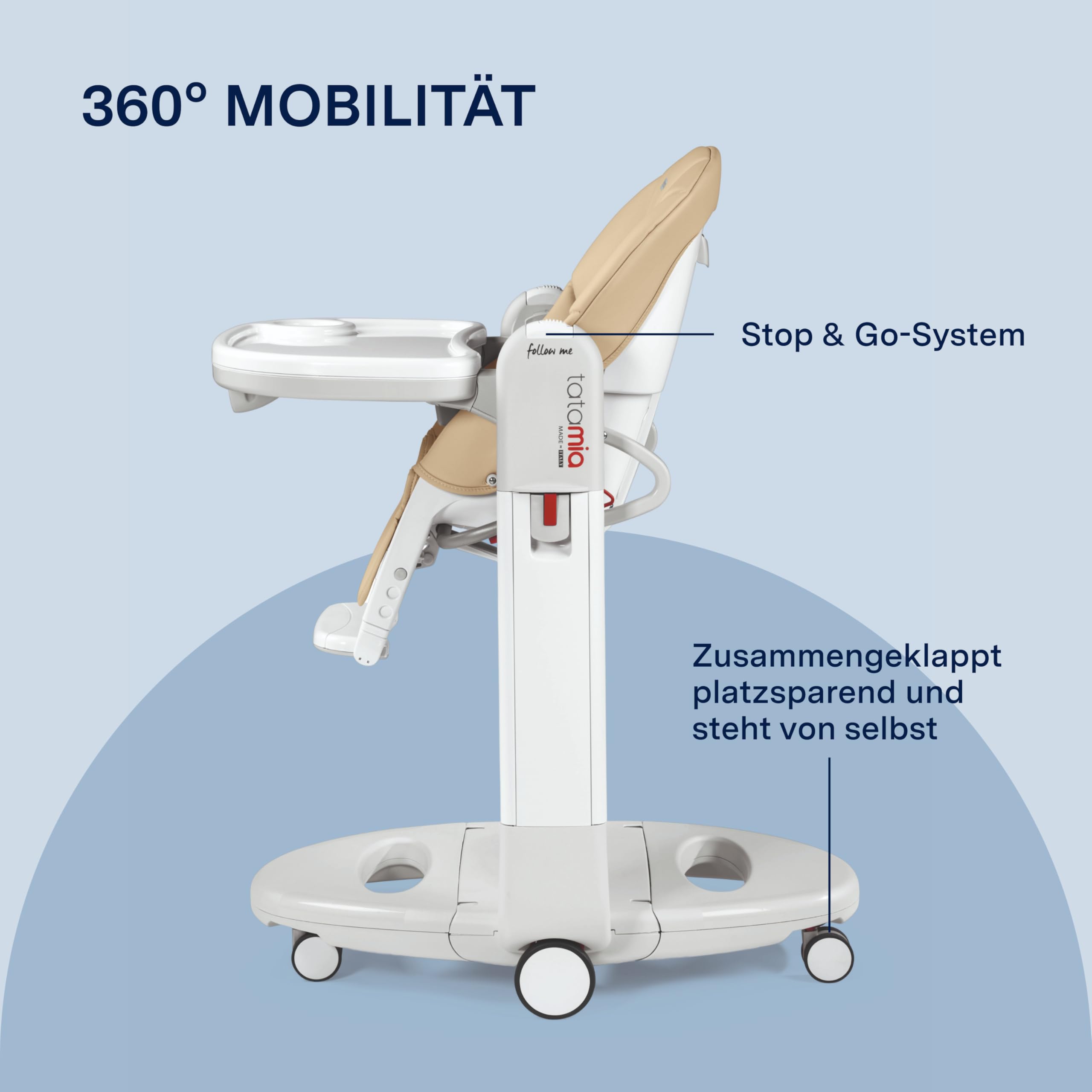 peg-perego-tatamia-follow-me-hochstuhl-3-in-1-astral-0-3-jahre image 6