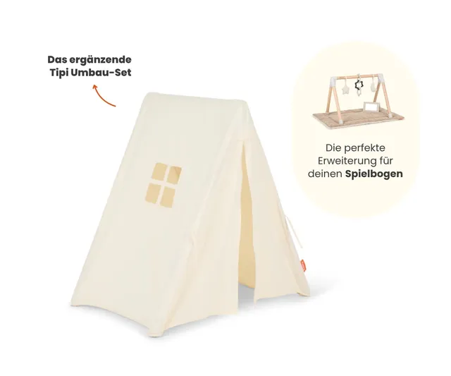 funzy-tipi-umbau-set-canvas-tipi-erweiterung-f-r-spielbogen image 1