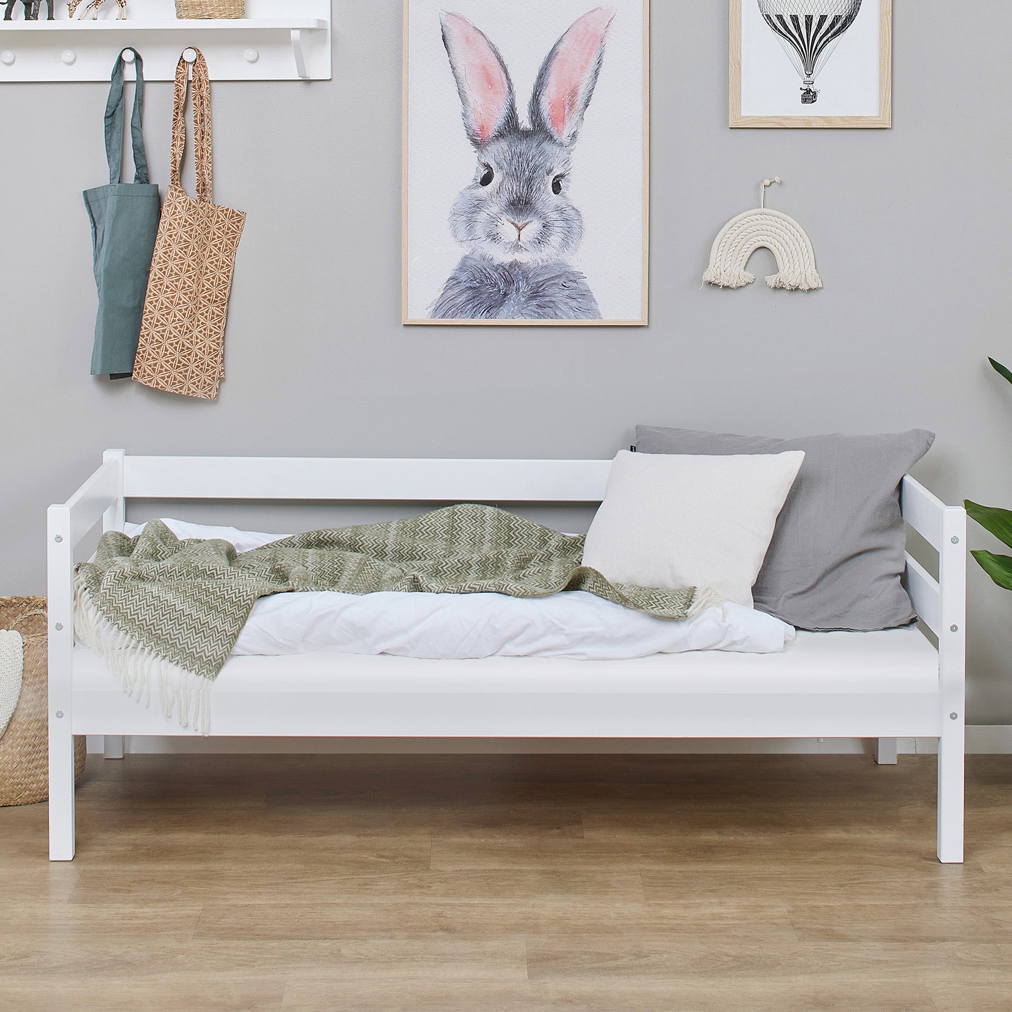 hoppekids-eco-comfort-einzelbett-mit-schaumstoffmatratze image 3