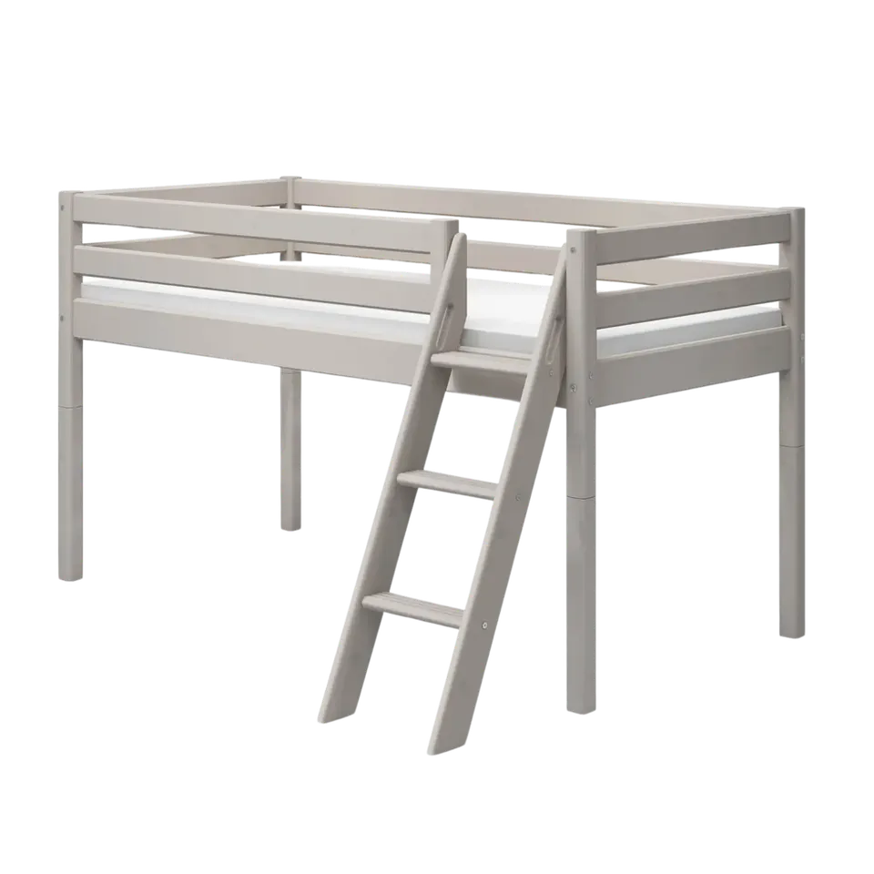 flexa-classic-hochbett-120-cm-mit-schr-gleiter-und-absturzsicherung-90x200-cm-gr image 1