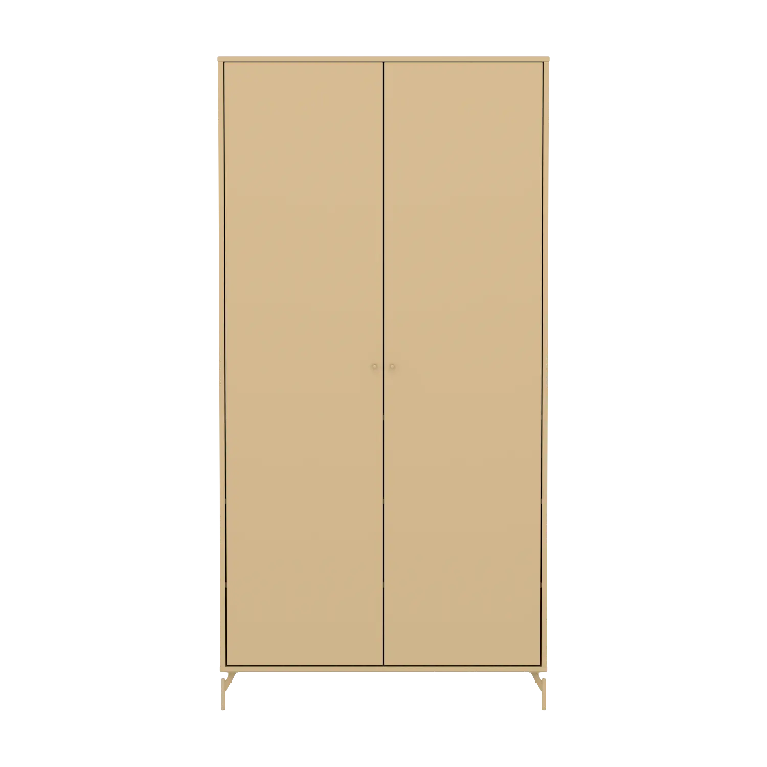 flexa-saga-kleiderschrank-2-t-ren-metallf-e-oat image 2