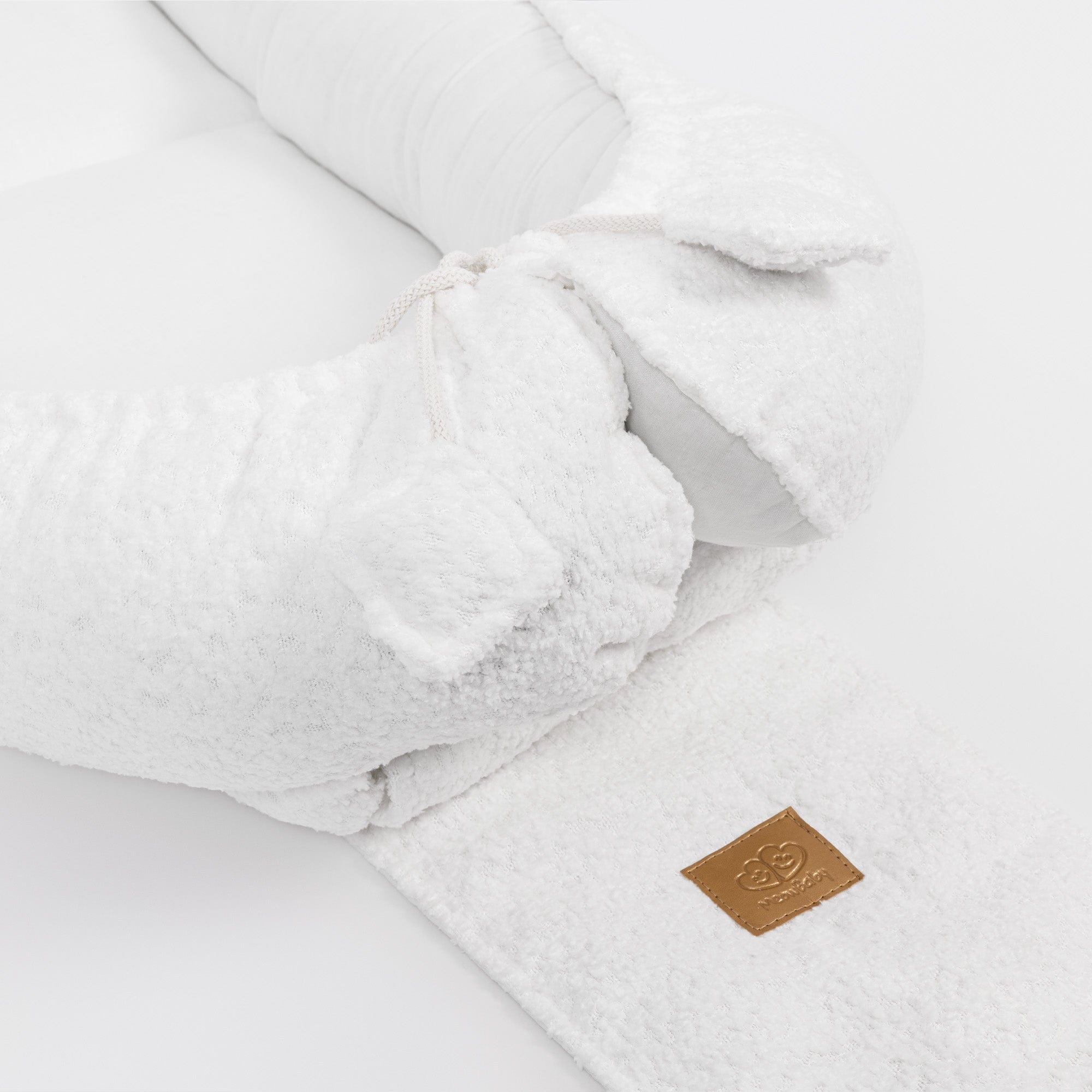 meowbaby-babynestchen-f-r-neugeborene-boucl-creme-wei image 4