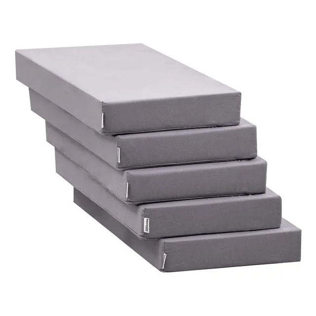 hoppekids-5-teilige-matratze-80x200x9-cm-f-r-lounge-modul-granite-grey image 1