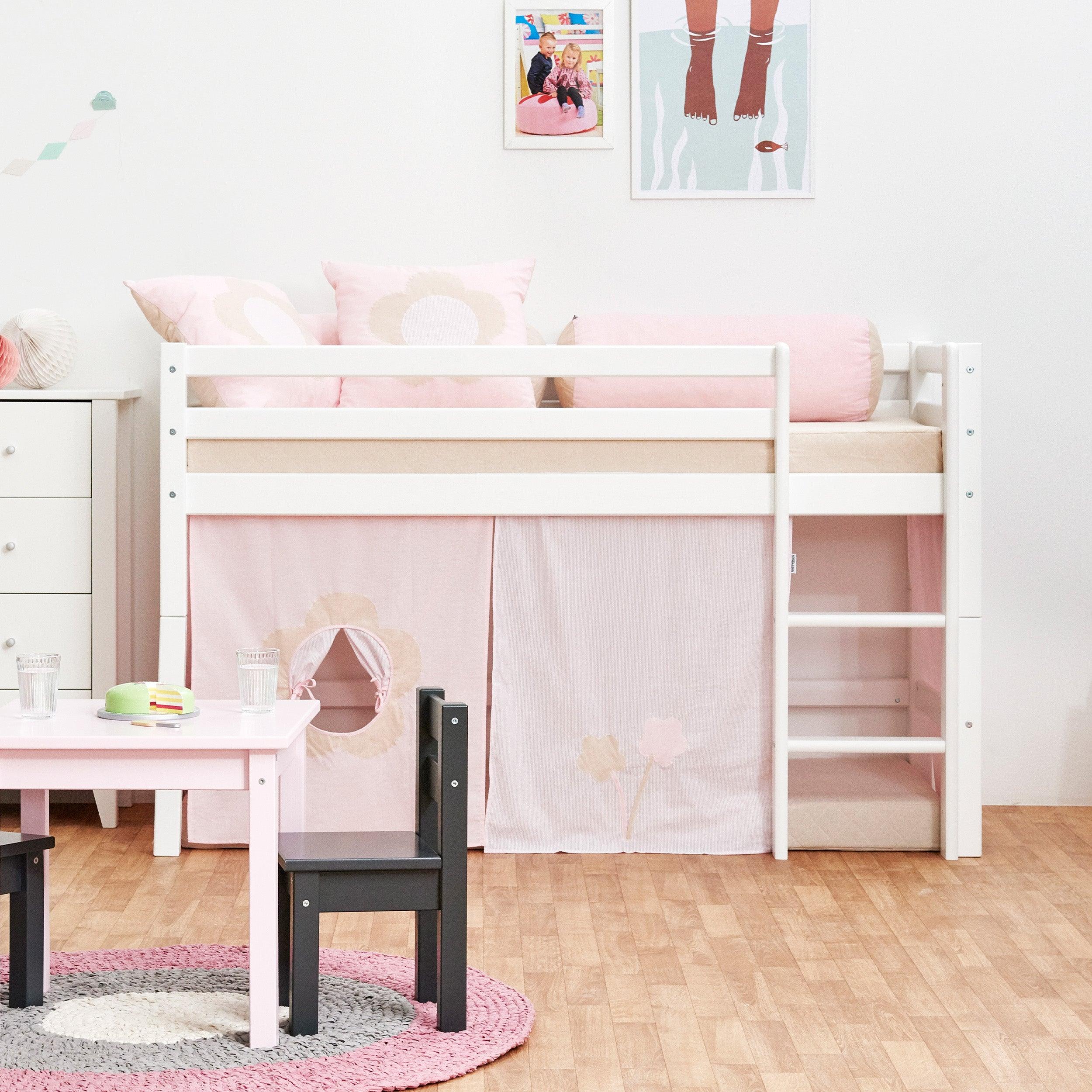 hoppekids-fairytale-flower-bettvorhang-f-r-halbhohes-bett image 3