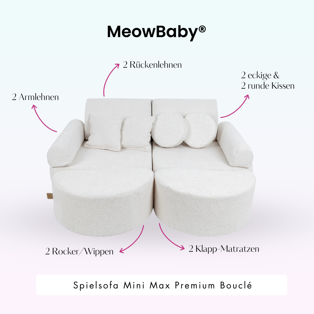meowbaby-spielsofa-mini-max-premium-boucl-creme-weiss image 3