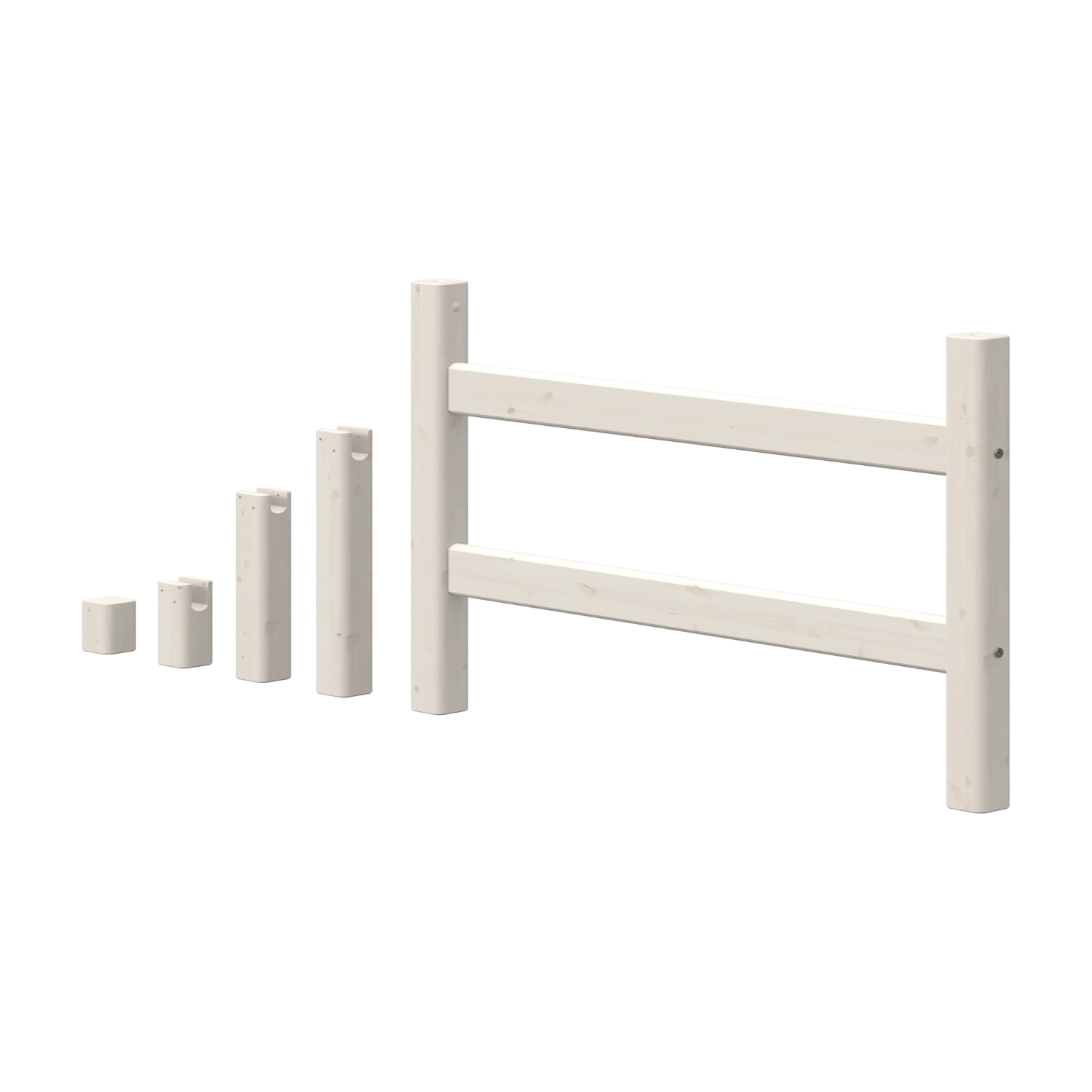 flexa-classic-bettpfosten-f-r-hochbett-143-cm-wei image 1