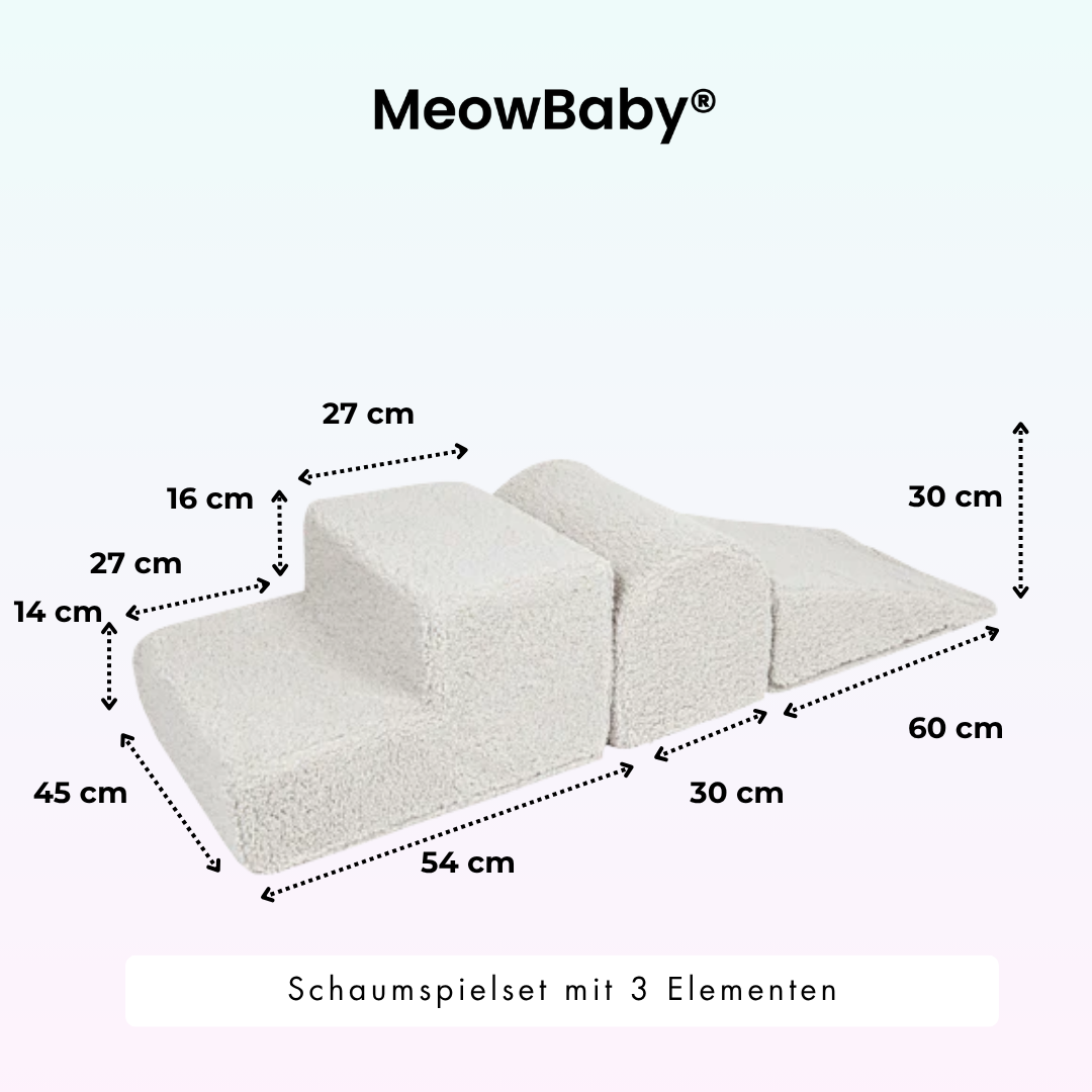 meowbaby-schaumspielset-bearly-mit-b-llebad-200-b-lle-teddy-stoff image 5