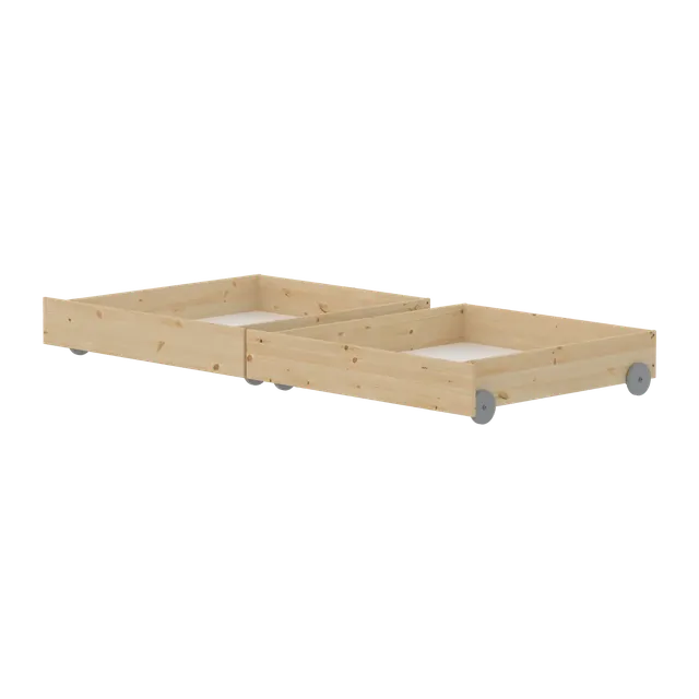 flexa-classic-raw-bettschubladen-kiefernholz-unbehandelt image 1